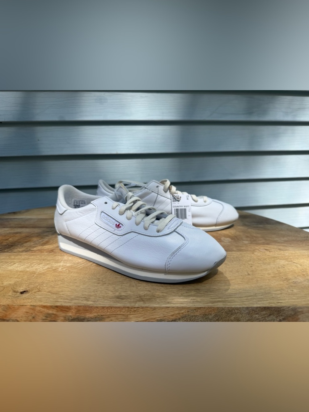 Adidas Country Soft Men's White Leather
